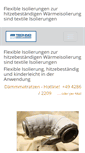 Mobile Screenshot of flexible-isolierung.de
